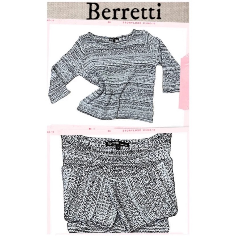 ANTHROPOLOGIE Sweater Berretti Soft & Cozy Italian Made Sweater Size L